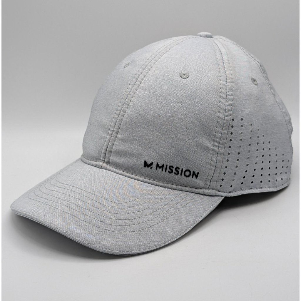 Mission Brand Cooling Breathable Vented Golf Hat Lightweight Adjustable Strap